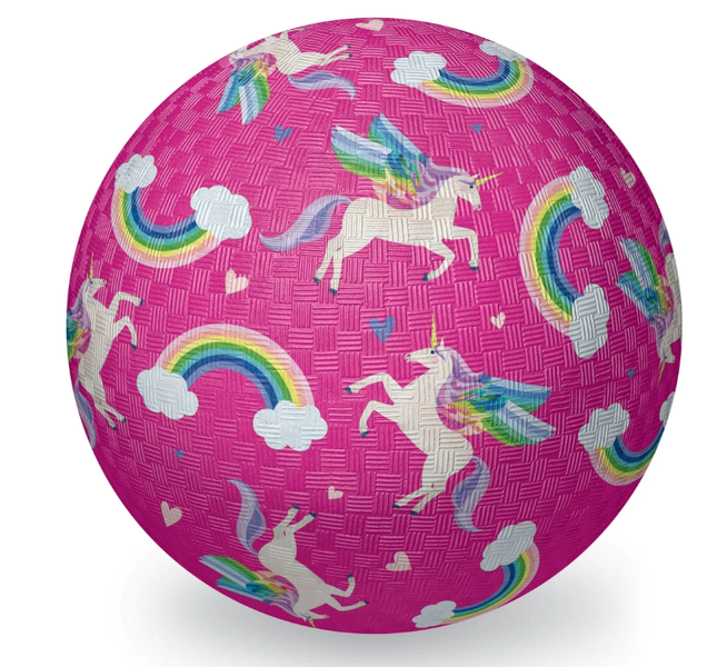 PLAYGROUND BALL: UNICORN RAINBOW
