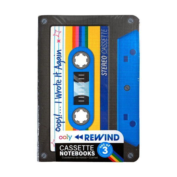 REWIND: SET OF NOTEBOOKS