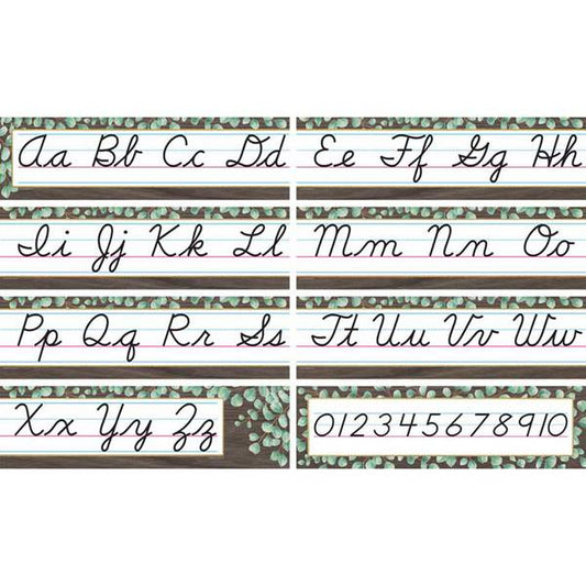 MINI BULLETIN BOARD: CURSIVE EUCALYPTUS