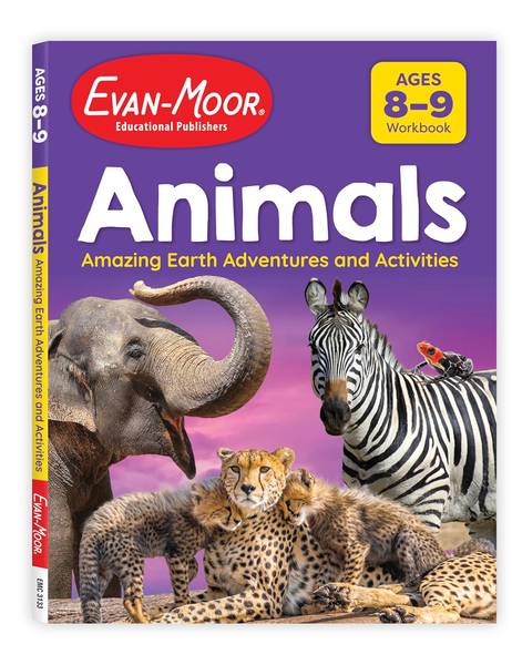 ANIMALS: AMAZING EARTH ADVENTURES AND ACTIVITIES AGES 8-9