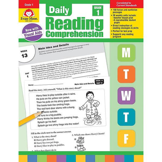 DAILY READING COMPREHENSION: GRADE 1