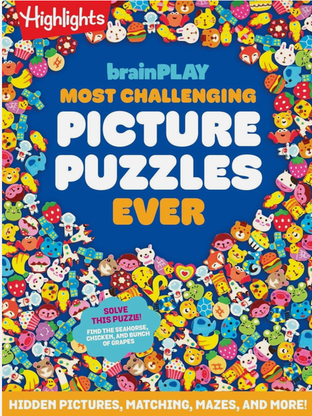 HIGHLIGHTS BRAINPLAY MOST CHALLENGING PICTURE PUZZLES EVER