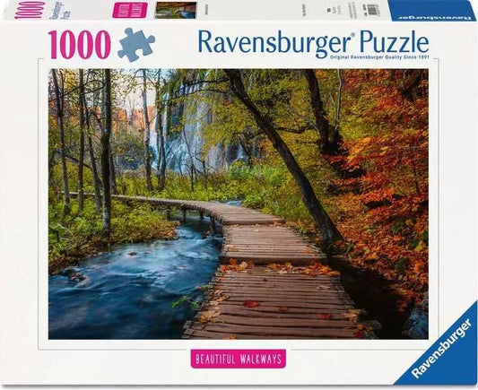 PUZZLE: AUTUMNAL WOODEN TRAIL 1000 PC
