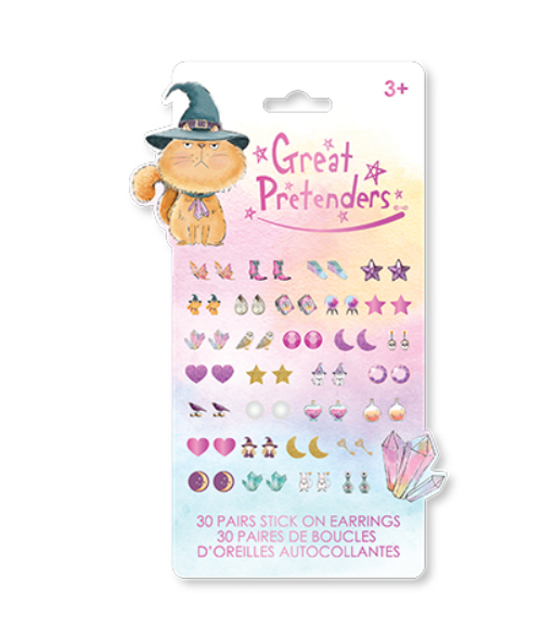 GRUMPY CAT SPELLTASTIC STICK-ON EARRINGS