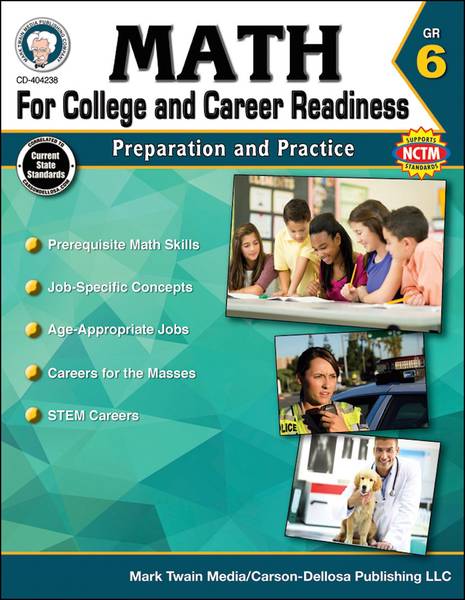 MATH FOR COLLEGE AND CAREER READINESS GRADE 6