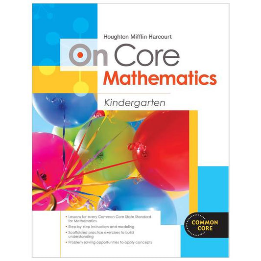 ON CORE MATHEMATICS HOMESCHOOL KIT GRADE K