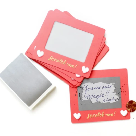 (SALE) SCRATCH-OFF VALENTINES SCRATCH-A-SKETCH
