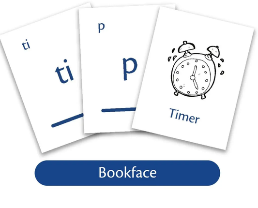 PHONOGRAM GAME CARDS: BOOKFACE BLUE