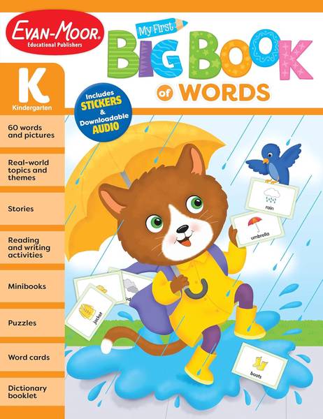 MY FIRST BIG BOOK OF WORDS GRADE K