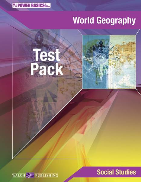 POWER BASICS WORLD GEOGRAPHY TEST PACK