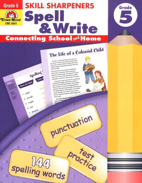 SKILL SHARPENERS: SPELL & WRITE GRADE 5