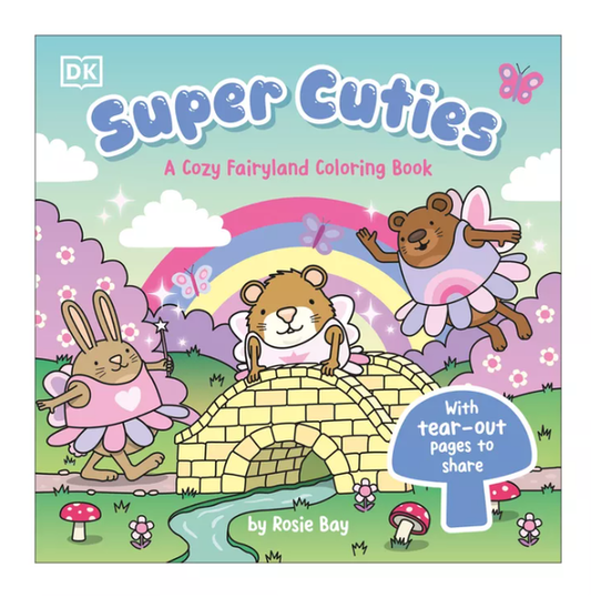 SUPER CUTIES FAIRYLAND COLORING BOOK