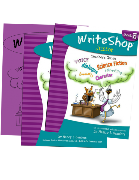 WRITESHOP JUNIOR BOOK E STUDENT WORKBOOK PACK