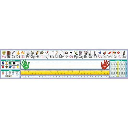 ADHESIVE DESK PLATES: TRADITIONAL MANUSCRIPT