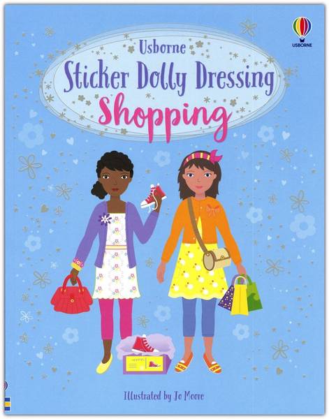 STICKER DOLLY DRESSING SHOPPING