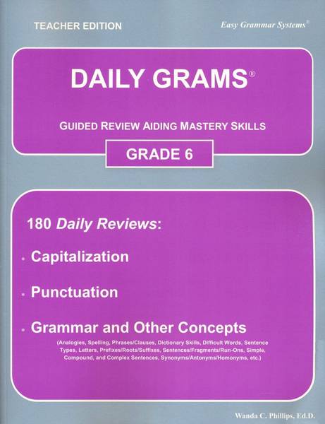 DAILY GRAMS GRADE 6