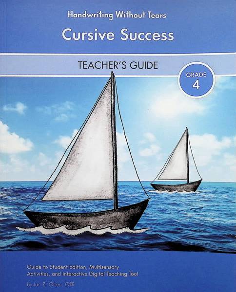 HWT: 4TH GRADE CURSIVE SUCCESS TEACHER'S GUIDE 2025