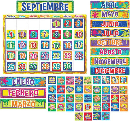BULLETIN BOARD: COLOR MY WORLD CALENDAR SPANISH