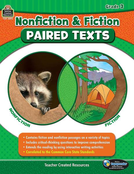(SALE) NONFICTION & FICTION PAIRED TEXTS GRADE 3