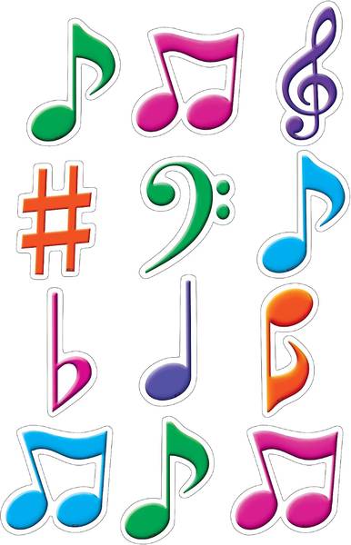 MINI ACCENTS: MUSICAL NOTES