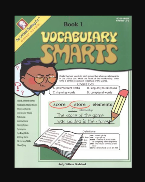 VOCABULARY SMARTS BOOK 1 GRADE 2-3
