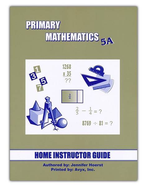 PRIMARY MATHEMATICS HOME INSTRUCTOR GUIDE 5A