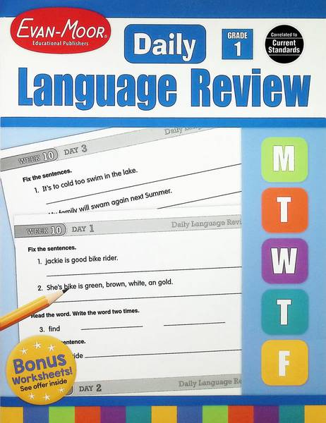 DAILY LANGUAGE REVIEW: GRADE 1