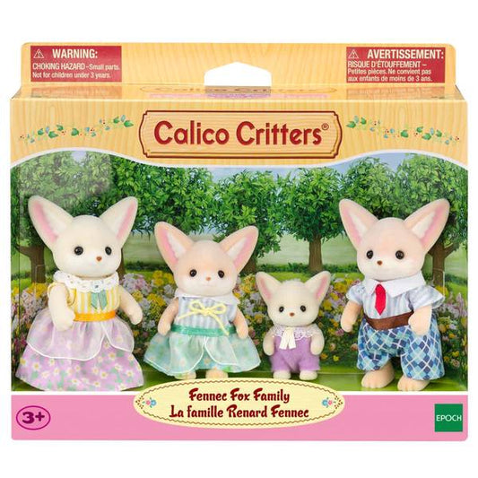 CALICO CRITTERS FENNEC FOX FAMILY