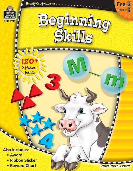READY SET LEARN: BEGINNING SKILLS GRADE PREK