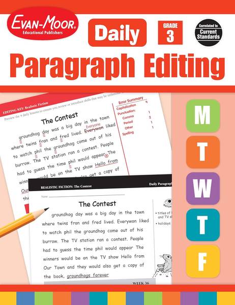 DAILY PARAGRAPH EDITING GRADE 3