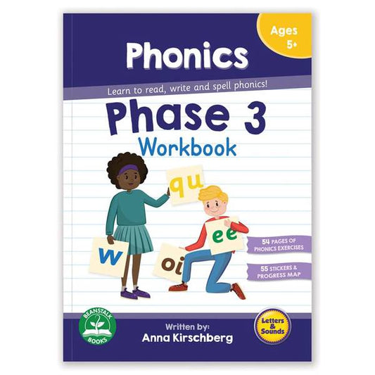 PHASE 3 WORKBOOK PHONICS