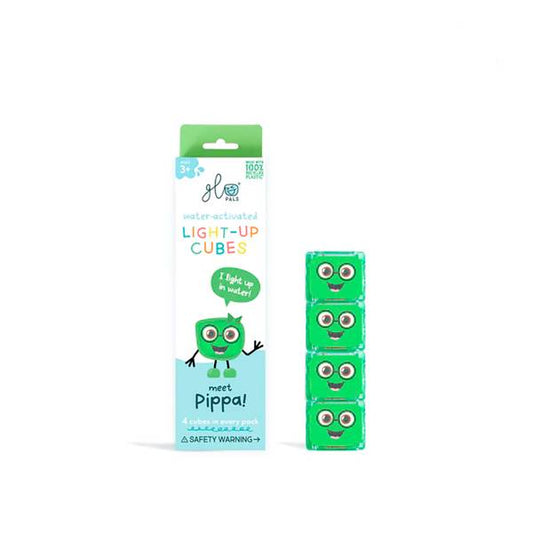 LIGHT-UP CUBES: GREEN PIPPA