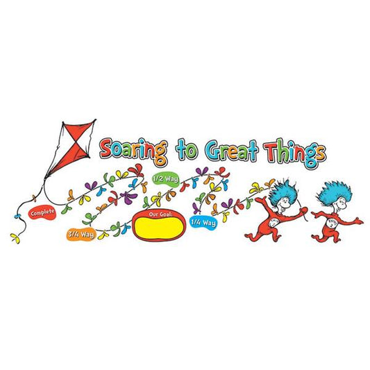 BULLETIN BOARD SET: GOAL SETTING DR. SEUSS