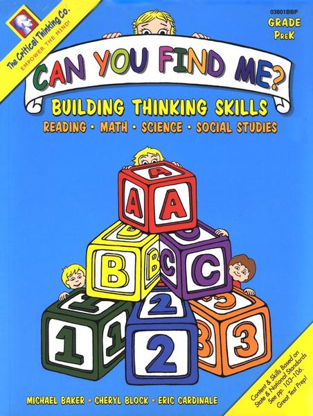 CAN YOU FIND ME? GRADE PRE-K