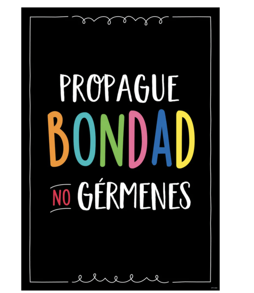 (SALE) POSTER: PROPAGUE BONDAD NO GERMENES
