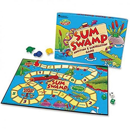 SUM SWAMP ADDITION & SUBTRACTION GAME