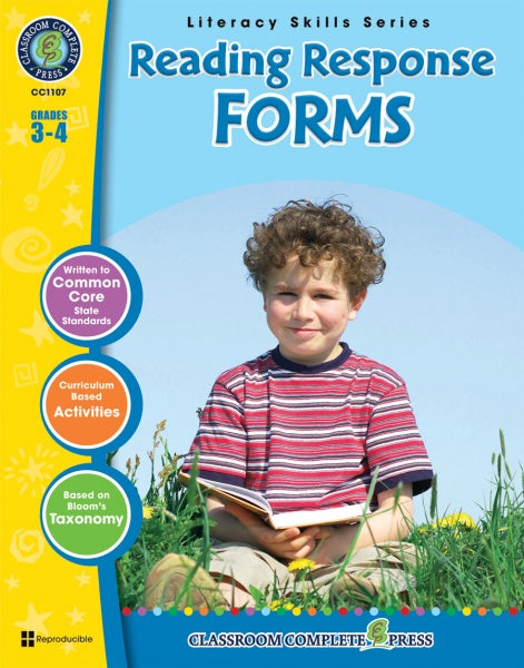 Reading-Response-Forms,-Grades-3-4