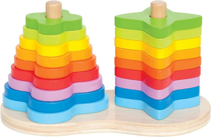 DOUBLE RAINBOW STACKER