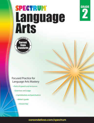 SPECTRUM COMMON CORE LANGUAGE ARTS GRADE 2