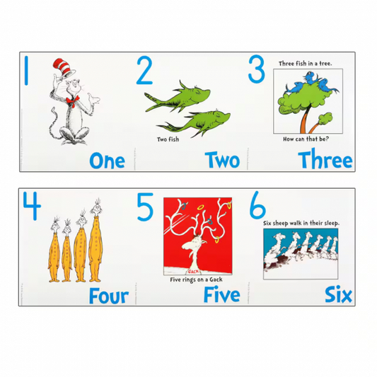 BULLETIN BOARD SET: NUMBERS 1-20 DR. SEUSS