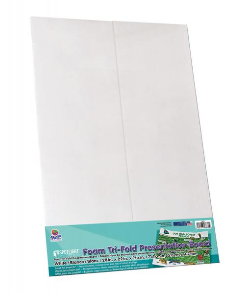 PRESENTATION BOARD: FOAM WHITE
