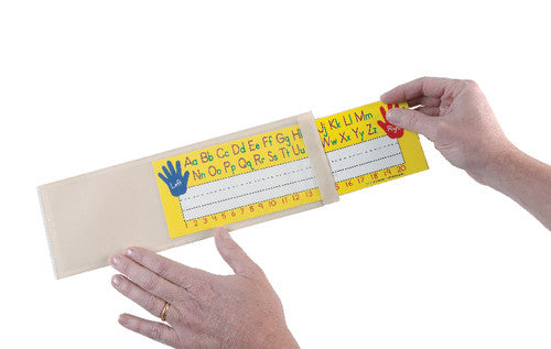NAME PLATE POCKET SMALL 4 1/4"X12 1/2" 25PK