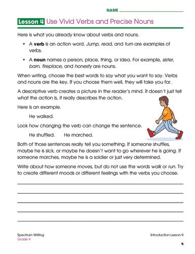 SPECTRUM COMMON CORE WRITING GRADE 4