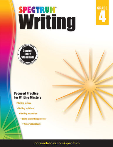 SPECTRUM COMMON CORE WRITING GRADE 4