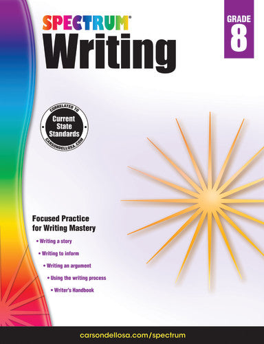 SPECTRUM COMMON CORE WRITING GRADE 8