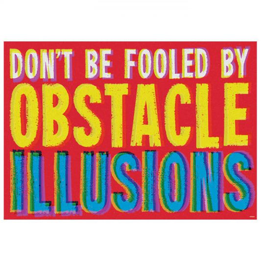 POSTER: DON'T BE FOOLED BY OBSTACLE ILLUSIONS