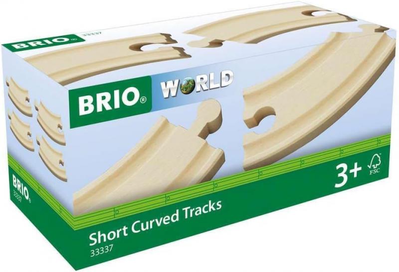 BRIO: SHORT CURVED TRACKS