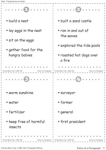 PARAGRAPH WRITING GRADE 2-4 REVISED