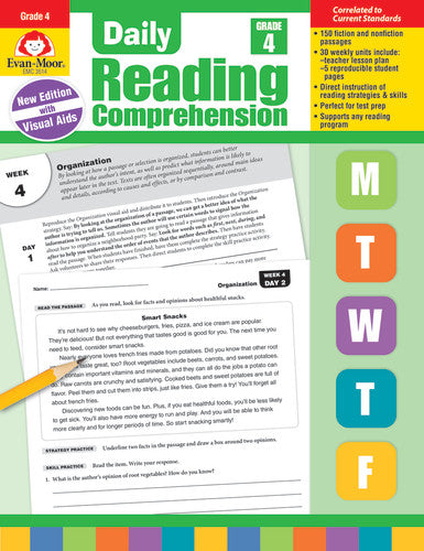 DAILY READING COMPREHENSION: GRADE 4