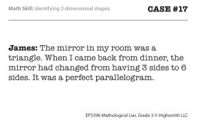 MATHOLOGICAL LIAR GRADE 3